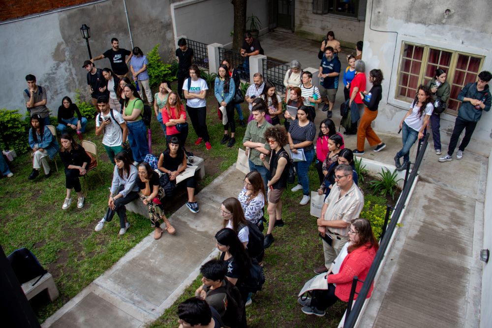 Se mostraron producciones colectivas en la FCEDU