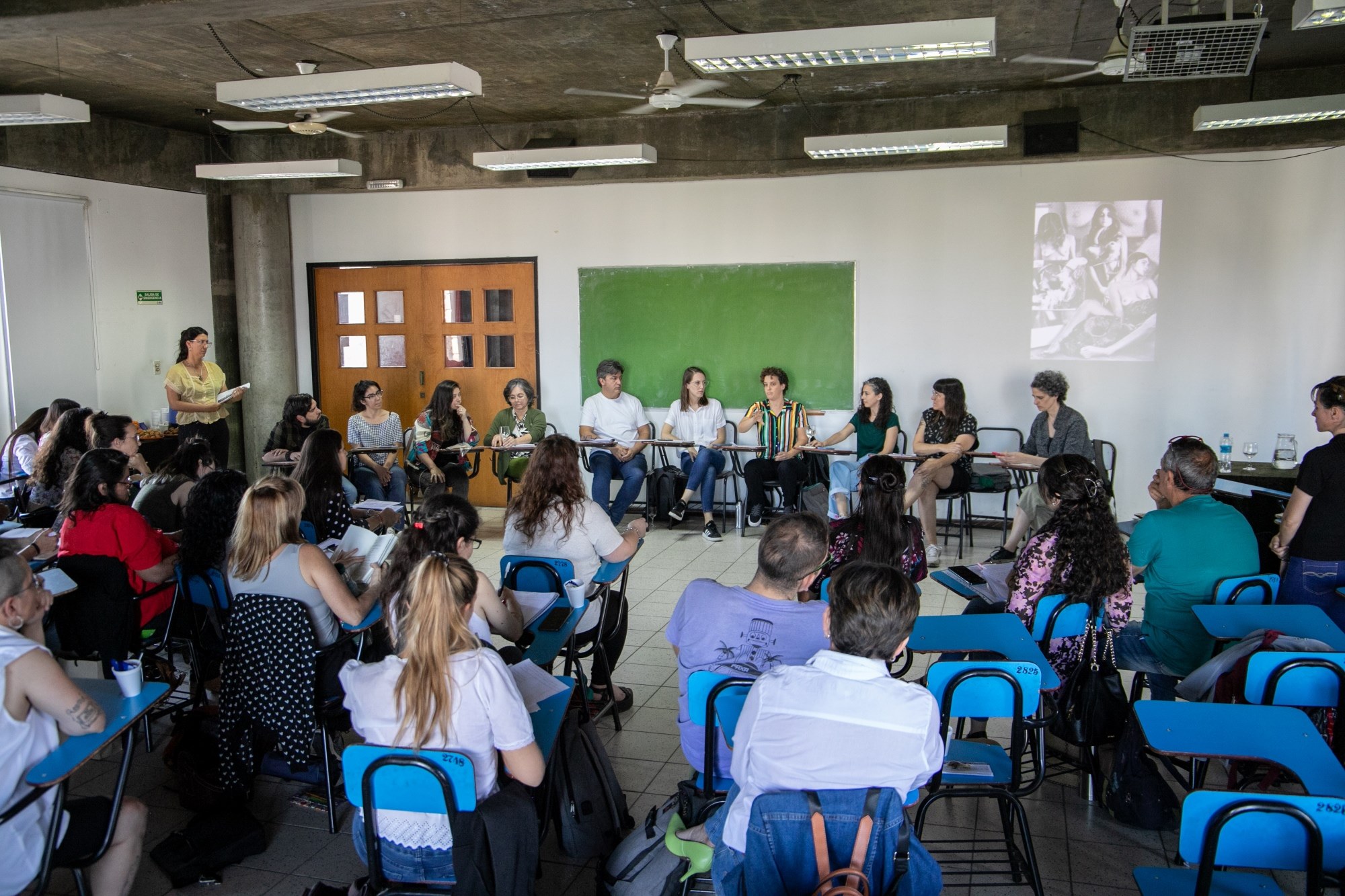 Estudiantes de la TGC organizaron un conversatorio sobre patrimonio y género