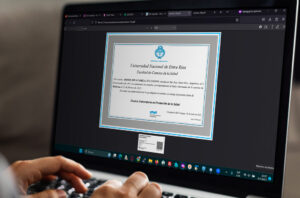 Está vigente la descarga digital de diplomas