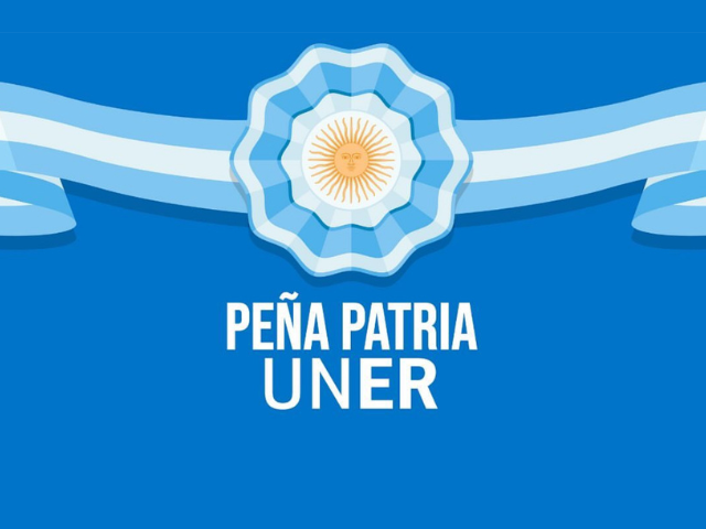 Se realizará la Peña Patria UNER de vísperas del 25 de mayo