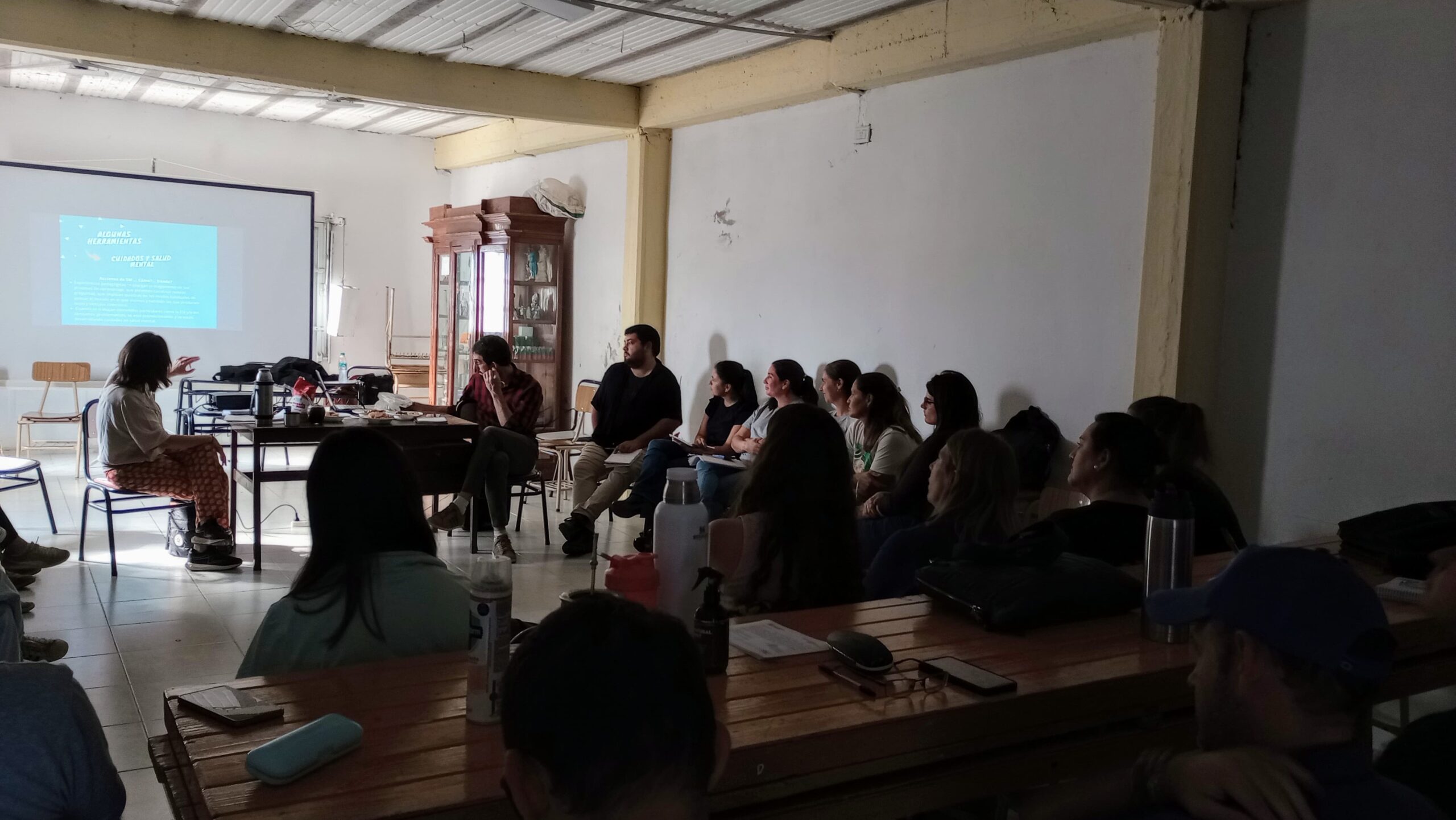 Se retomaron las actividades del Proyecto de Extensión dirigido por estudiantes “Comunidades de cuidados…”