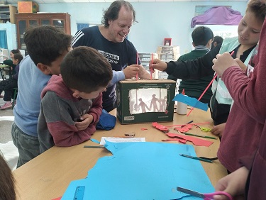 Se realizó la primera jornada del Proyecto de Extensión «Encuentros de Lecturas en Escuelas Primarias Rurales»