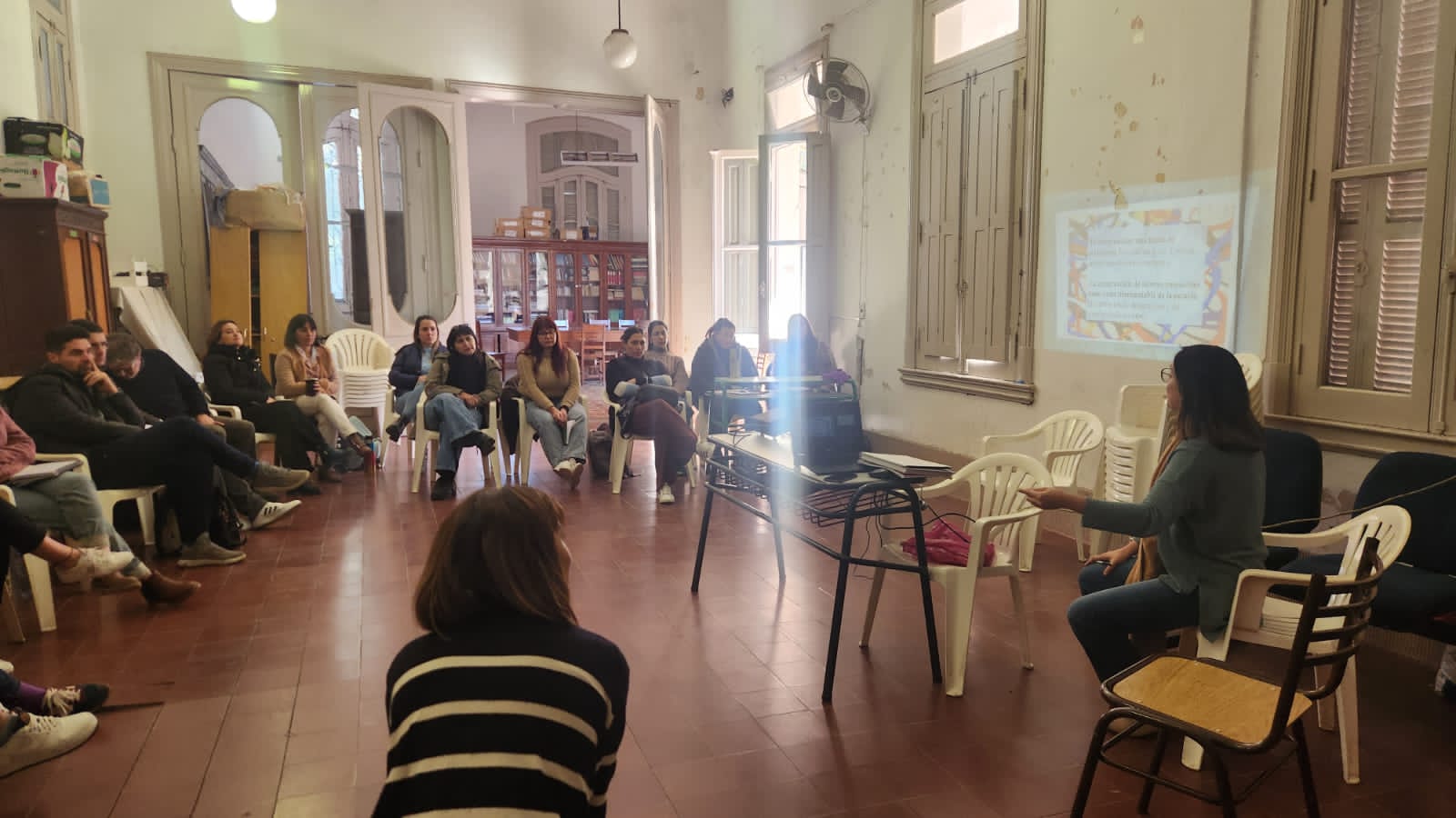 Continúan las actividades del proyecto de extensión sobre juventudes, política y memoria desde la escuela secundaria