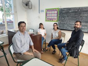 Docentes de Sociología de la Educación visitaron el IES «Maestro Rural Nasario Lapalma» de Hernandarias