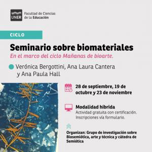 Finalizó el seminario sobre biomateriales