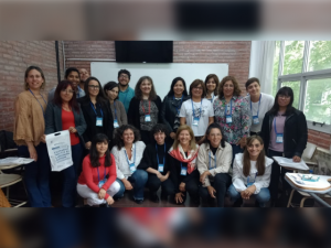 Docentes de la FCEDU participaron del 9º Seminario Internacional de Educación a Distancia