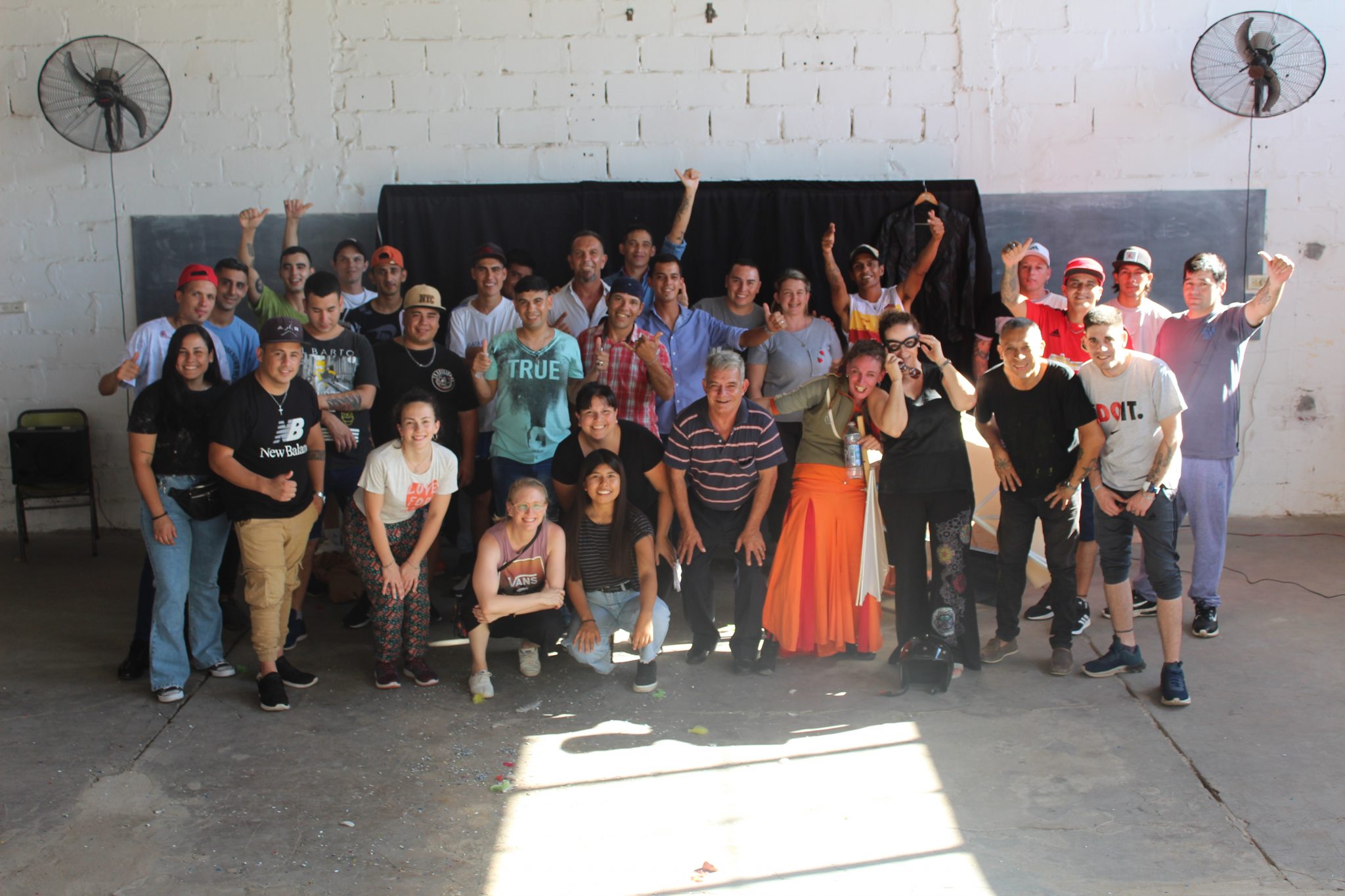 Cierre anual del Taller de Comunicación y Teatro en la UP1