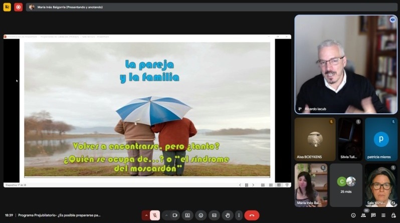 Programa Prejubilatorio en la FCEDU: Ricardo Iacub brindó una charla virtual