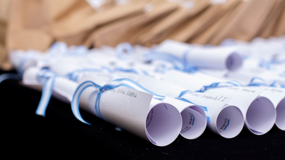 Las carreras de grado y posgrado de la FCEDU celebran su acto de colación