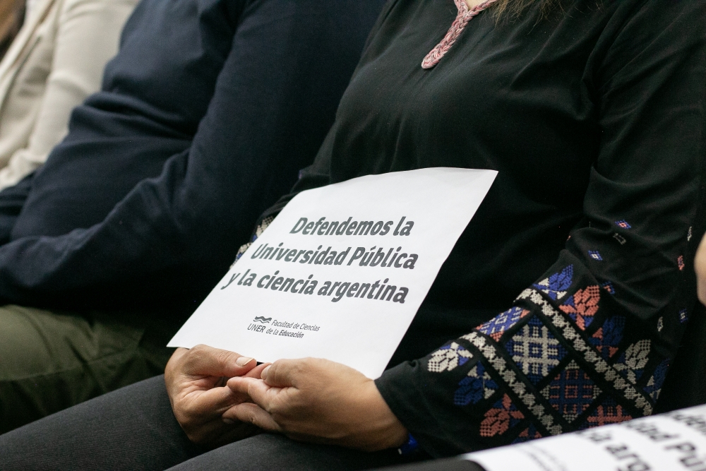 “La universidad no se apaga”: jornada nacional por el cumplimiento de la Ley de Financiamiento