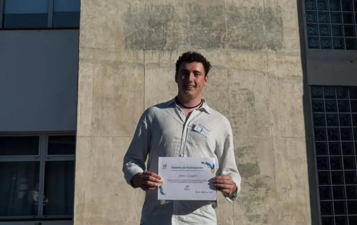 Un estudiante de la FCEDU fue seleccionado para participar en Suecia del FISU World Forum 2026