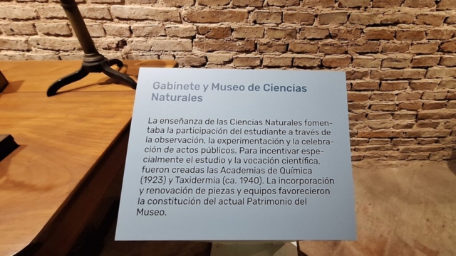 Gabinete y Museo de Ciencias Naturales
