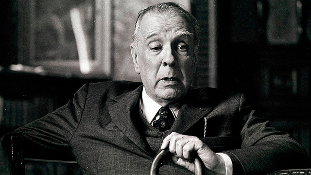Jorge Luis Borges en la Biblioteca Parlante