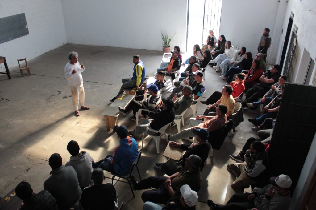 Se realizaron dos funciones del Ciclo Cultural en contextos de encierro